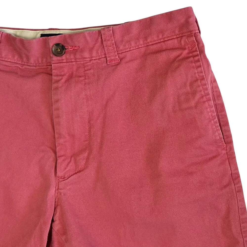 J. Crew 7" Flex Chino Short Red L0923 Size 30 - Picture 3 of 7